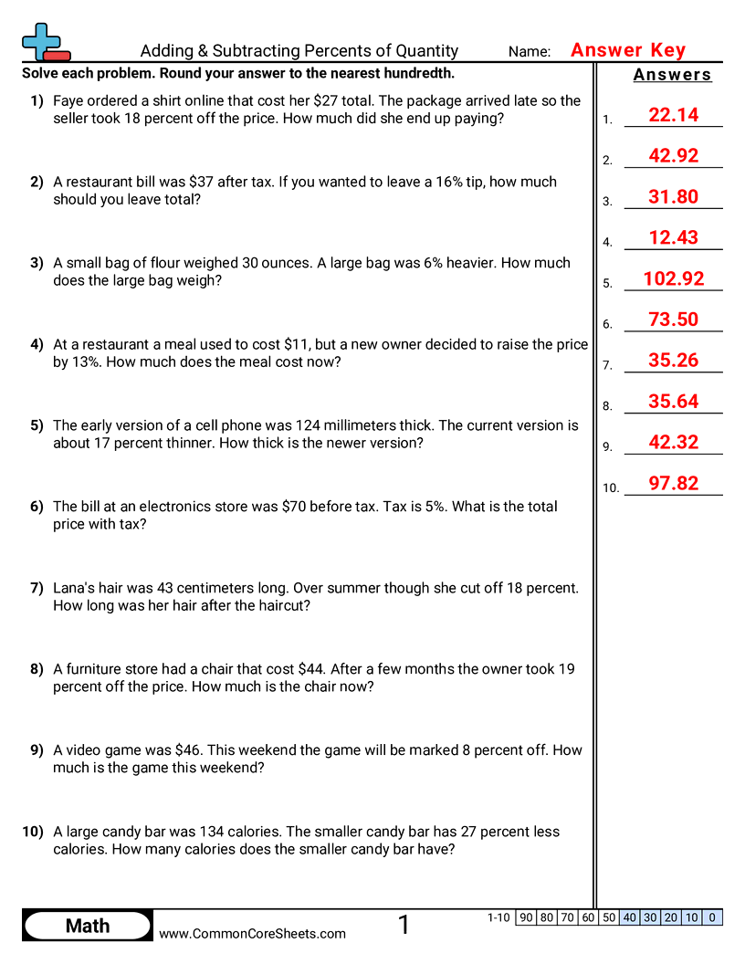 Related worksheet